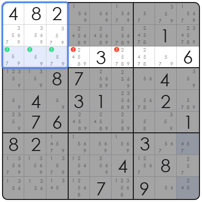 sudoku swordfish explanation